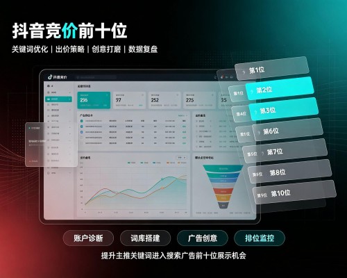 汉台抖音搜索竞价